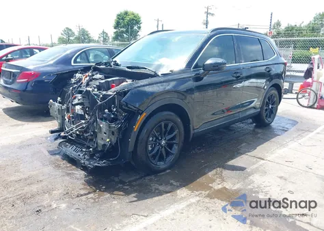 2023 Honda Cr-V Hybrid Sport из США, поврежденный, VIN 7FARS5H57PE012726